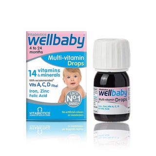 قطره مولتی ویتامین wellbaby