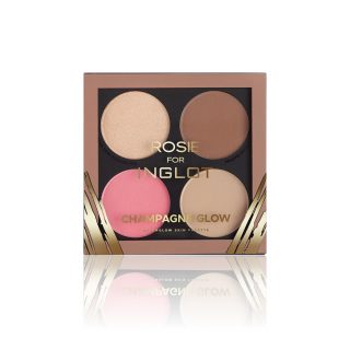 پالت پوست برند INGLOT مدل Rosie for Inglot Champagne Glow