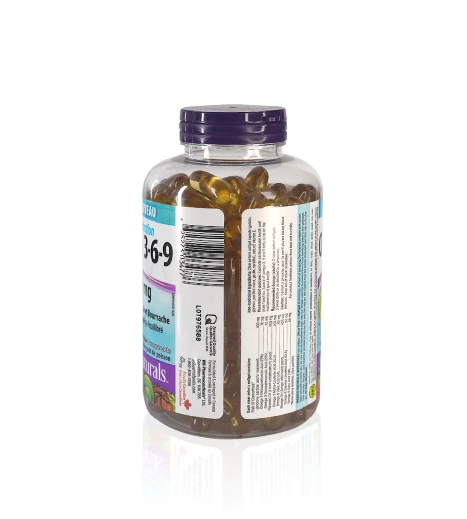 مکمل امگا ۳-۶-۹ وبر نچرالز