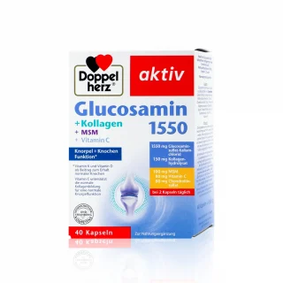 کپسول گلوکزآمین 1550 و کلاژن دوپل هرز آلمان