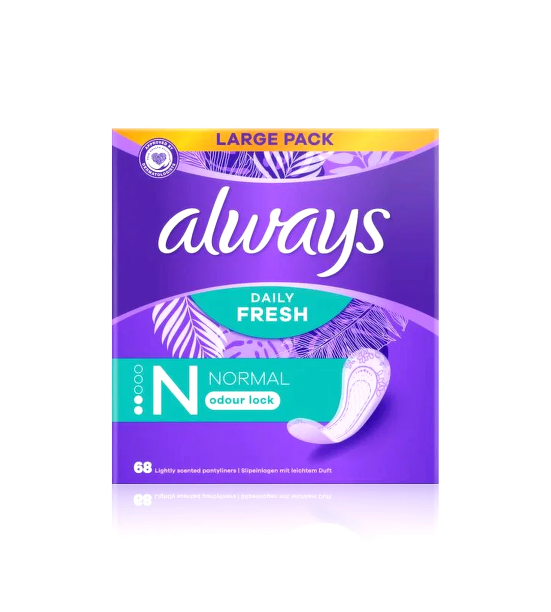 Always daily fresh پد بهداشتی روزانه Always Daily Fresh Normal