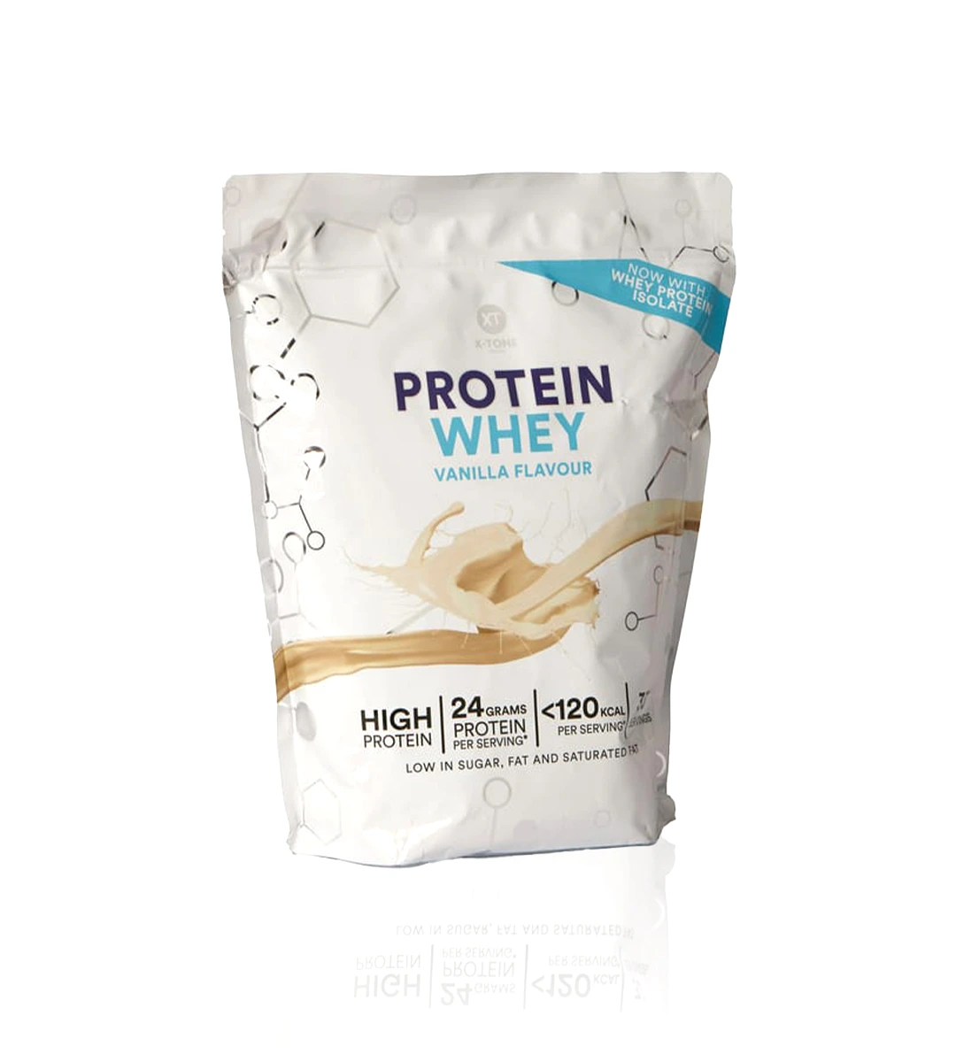 Protein vanilla پودر پروتئین وی با طعم وانیل ایکس تون