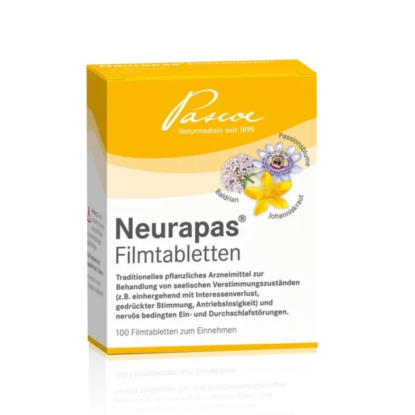 قرص‌ گیاهی ضد افسردگی و آرام بخش آلمانی نوراپاس