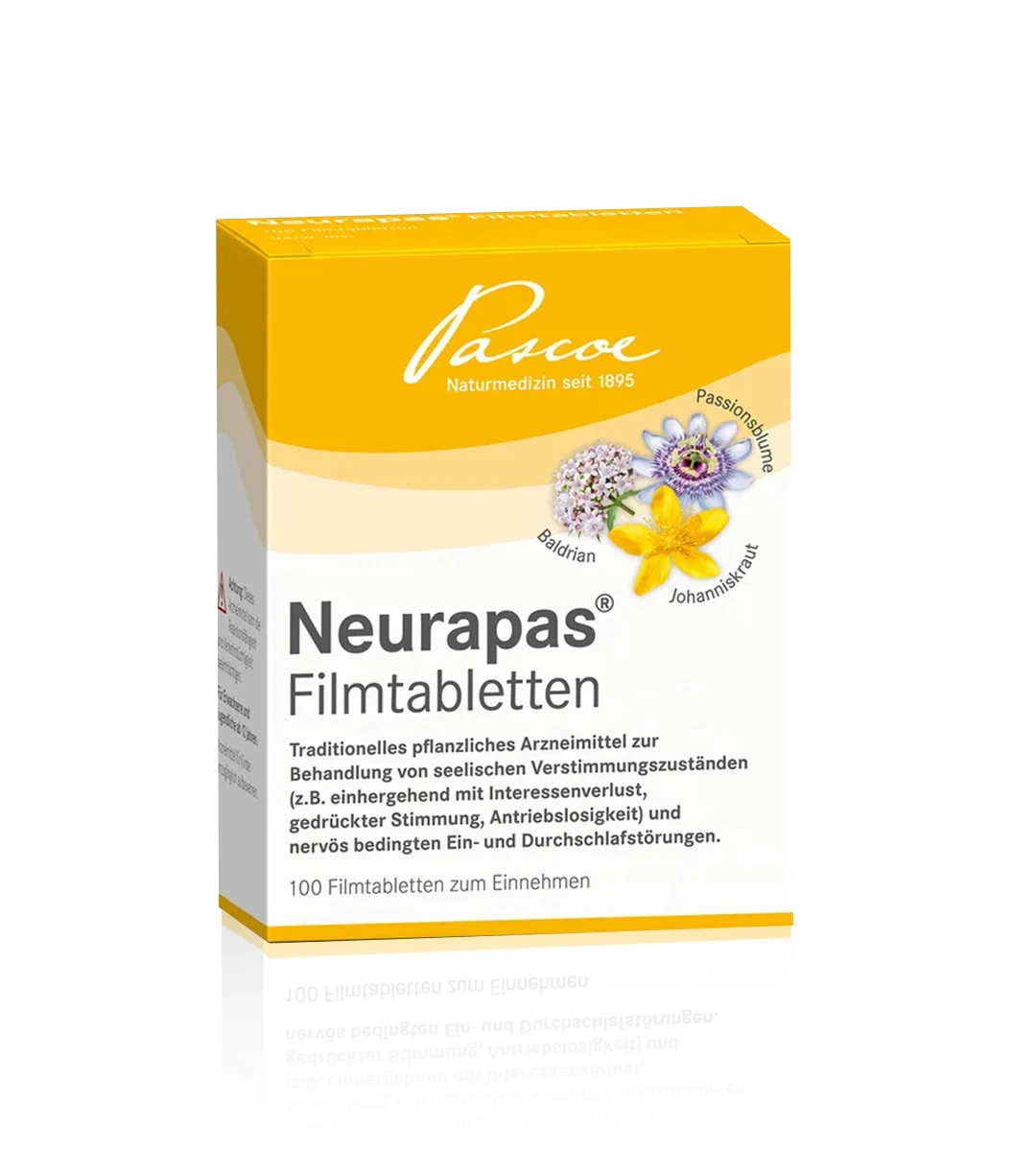 Neurapas قرص گیاهی ضد افسردگی و آرام بخش آلمانی نوراپاس