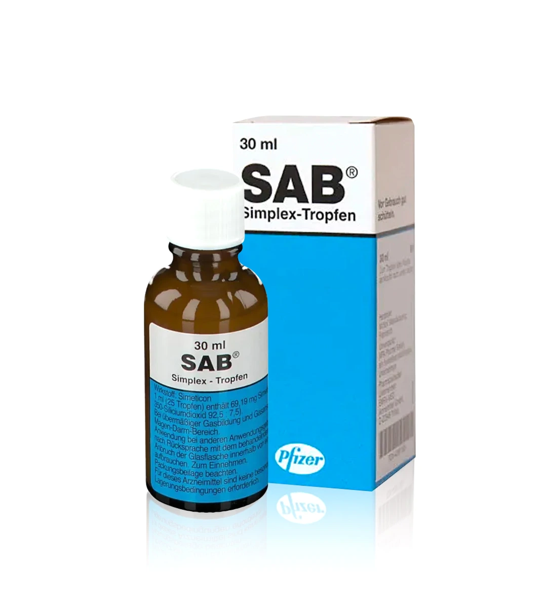 SAB شربت ضدنفخ ساب سیمپلکس