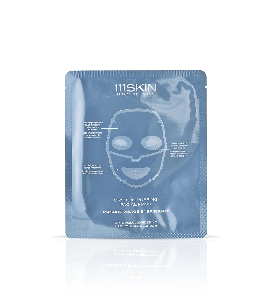 mask skin ماسک صورت خنککننده و ضد پف CRYO DE-PUFFING FACIAL MASK
