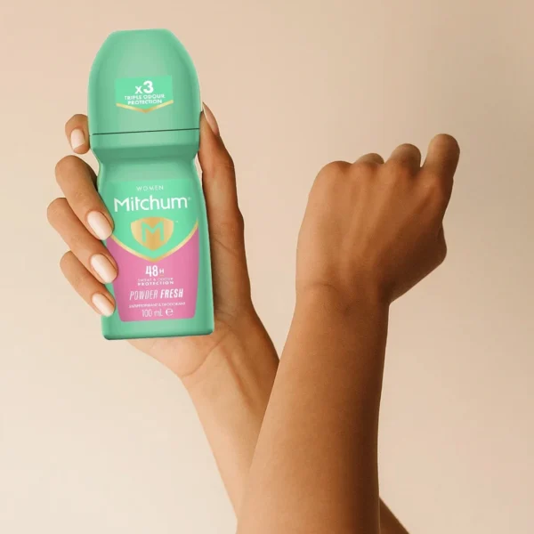 مام رول زنانه میچام MITCHUM POWDER FRESH