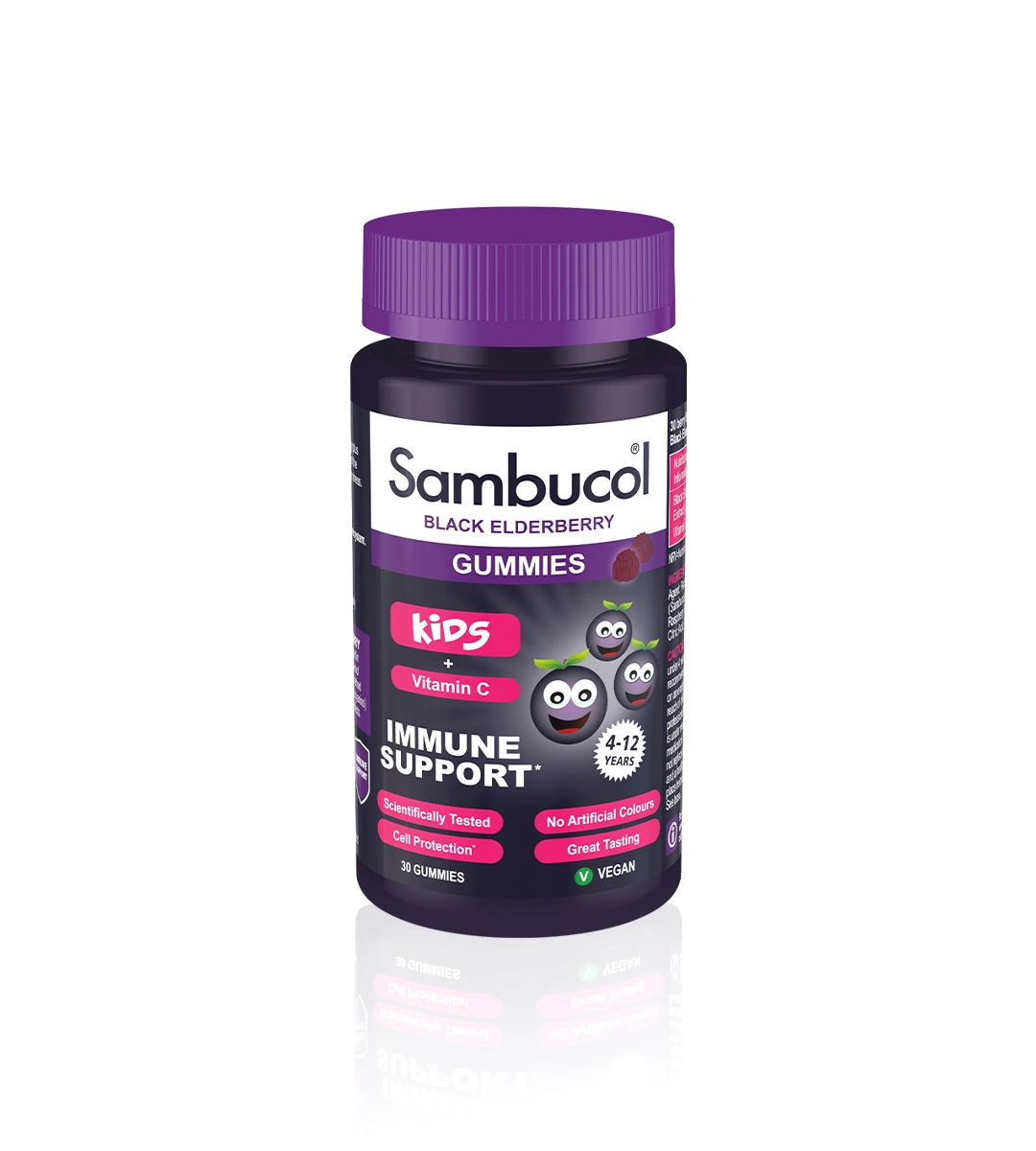 sambucol kids مکمل پاستیلی تقویت ایمنی کودکان سامباکول