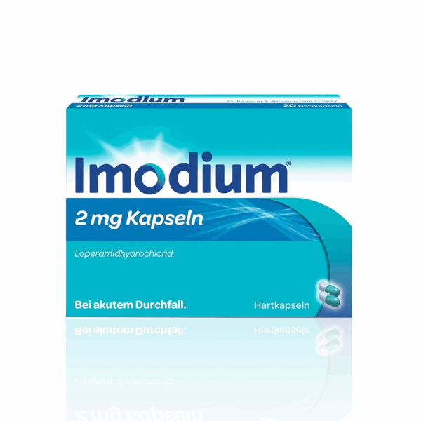 کپسول کنترل اسهال ایمودیوم ۲ میلی‌گرم