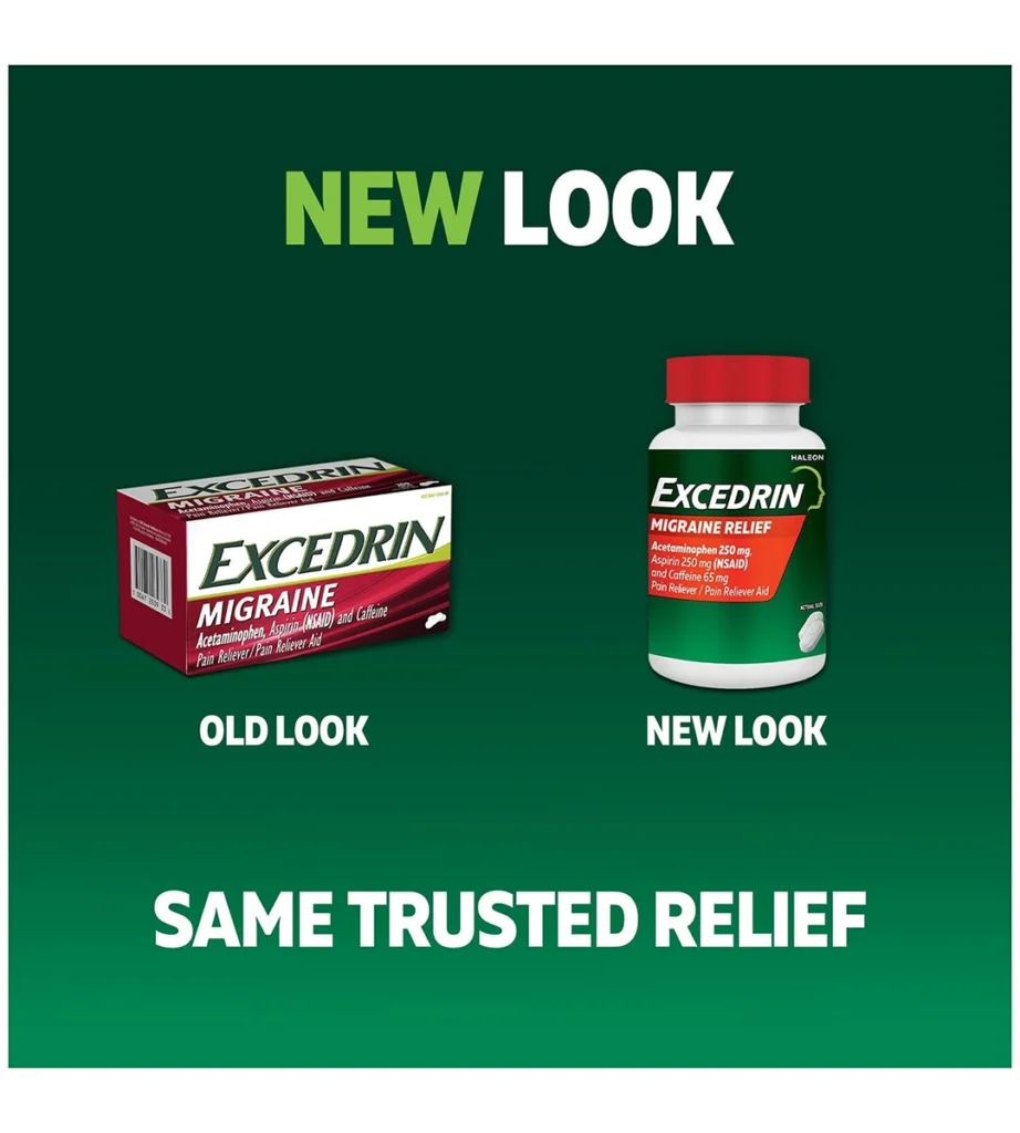 قرص تسکین میگرن Excedrin Migraine
