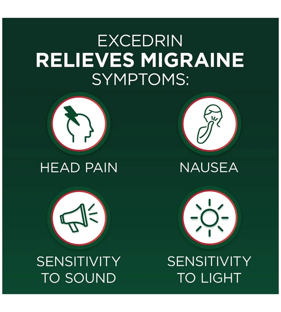 قرص تسکین میگرن Excedrin Migraine