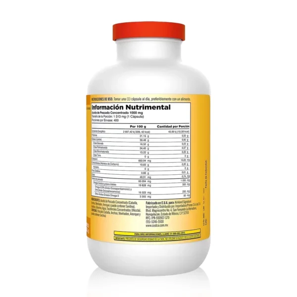 مکمل روغن ماهی 1000mg کرکلند