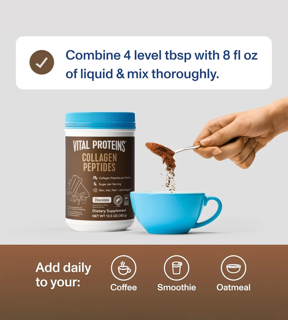پودر کلاژن شکلاتی Vital Proteins