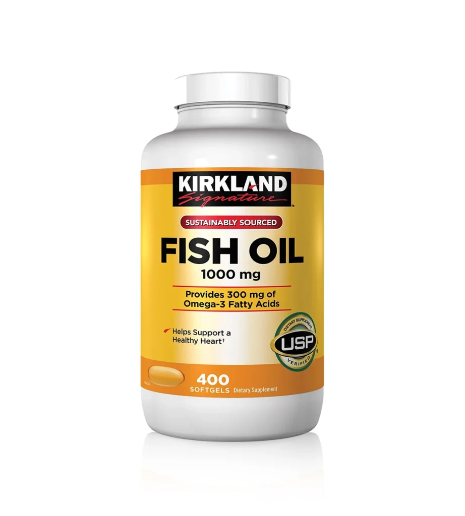 مکمل روغن ماهی 1000mg کرکلند