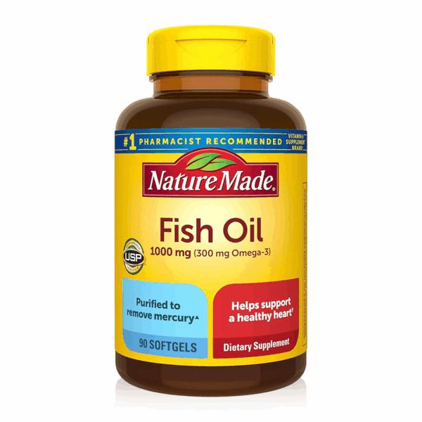 مکمل روغن ماهی امگا 3 Nature Made