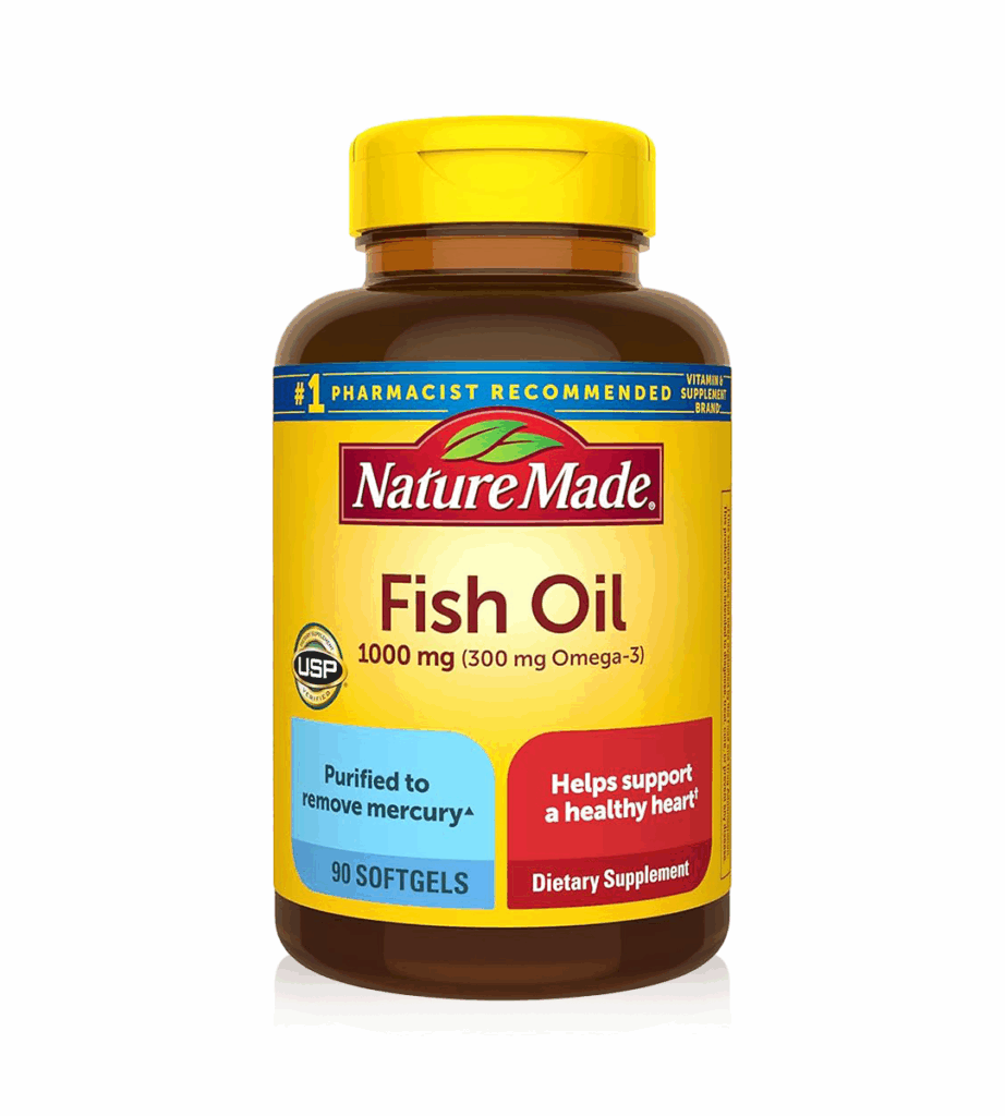مکمل روغن ماهی امگا 3 Nature Made