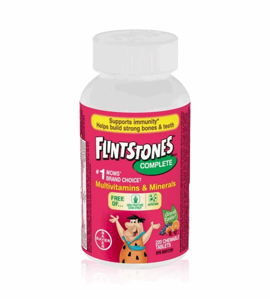قرص جویدنی مولتیویتامین Flintstones Complete