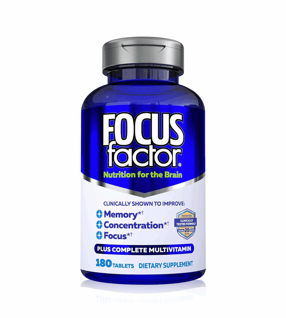 مکمل تقویت مغز و مولتی ویتامین ۱۵۰عددی Focus Factor