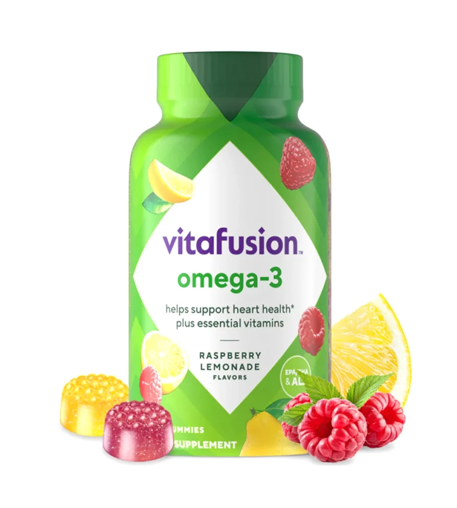 پاستیل ویتامین امگا-۳ vitafusion