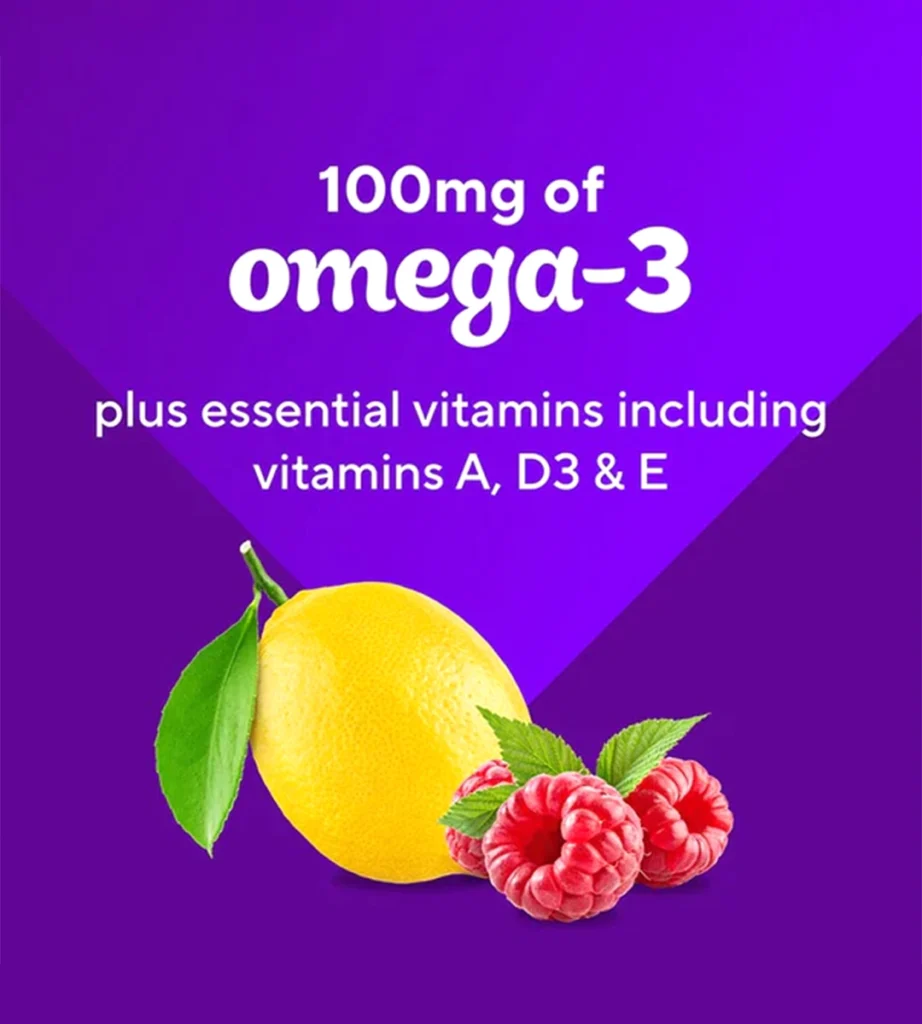 پاستیل ویتامین امگا-۳ vitafusion