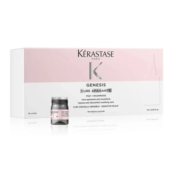 تسکین‌دهنده‌ی قوی پوست سرهای حساس و تحریک‌شده کراستاس 10x6ml