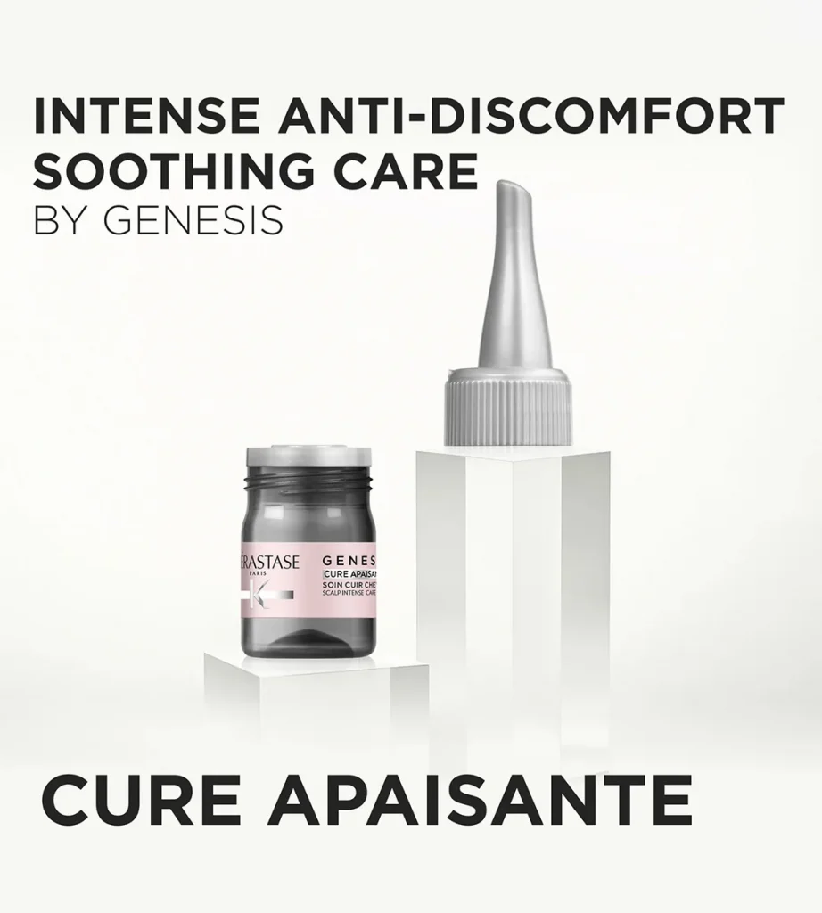 تسکین‌دهنده‌ی قوی پوست سرهای حساس و تحریک‌شده کراستاس 10x6ml