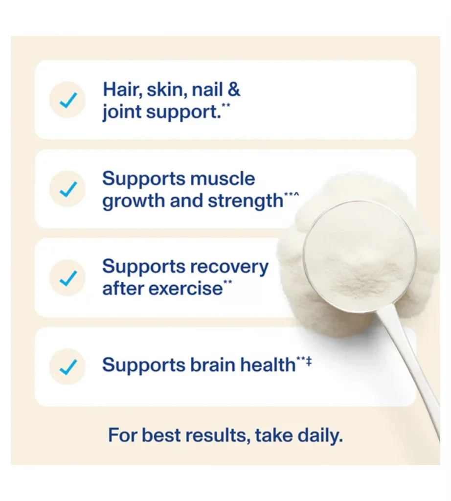 پودر کلاژن پپتاید + کراتین ویتال پروتئینز Vital Proteins