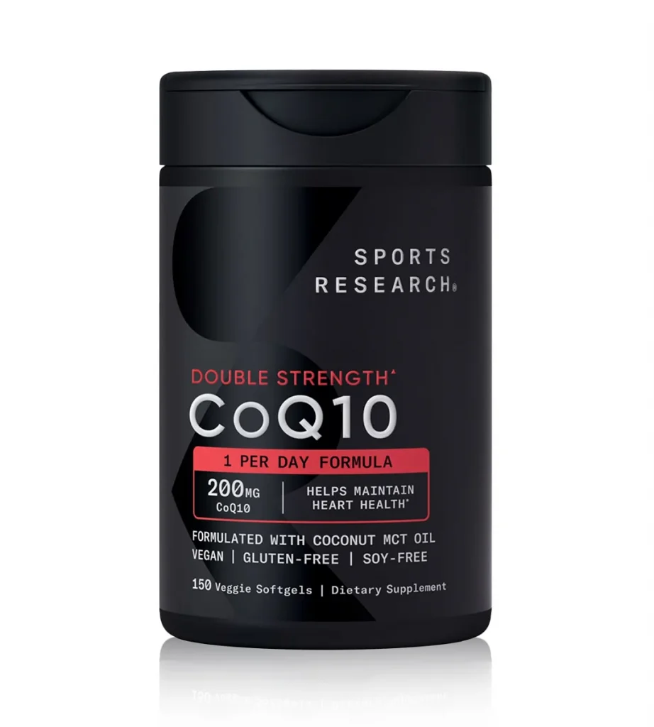 مکمل گیاهی کوآنزیم Q10 اسپورت ریسرچ Sports Research