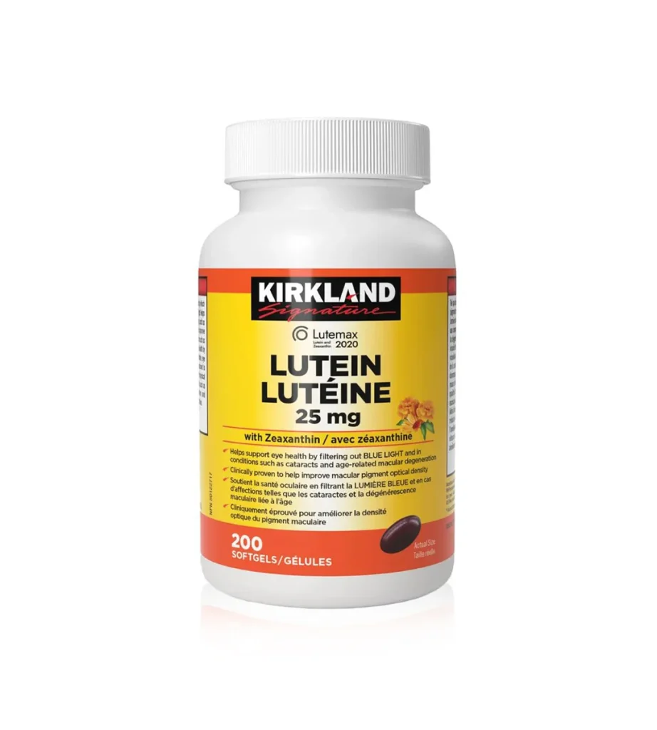 مکمل لوتئین کرکلند 25میلیگرم Kirkland