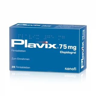 قرص رقیق‌ کننده خون پلاویکس ۷۵ میلی گرم آلمانی PLAVIX