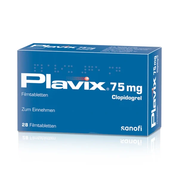 قرص رقیق‌ کننده خون پلاویکس ۷۵ میلی گرم آلمانی PLAVIX