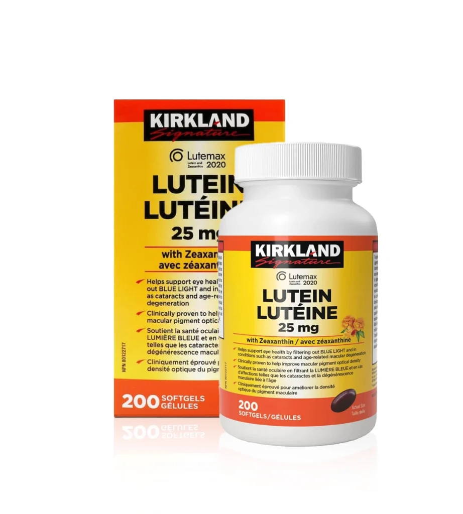 مکمل لوتئین کرکلند 25میلیگرم Kirkland