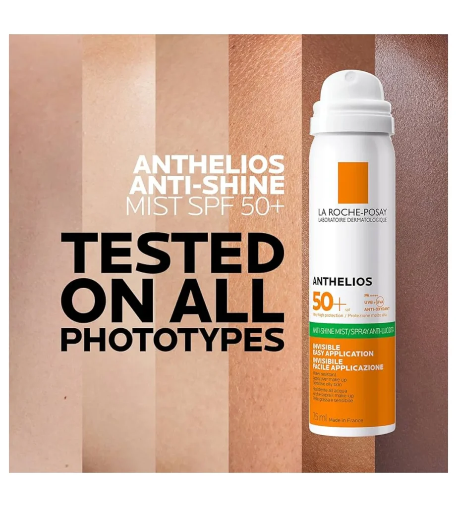 اسپری ضدآفتاب صورت لاروش پوزای La Roche-Posay Anthelios Face Brume