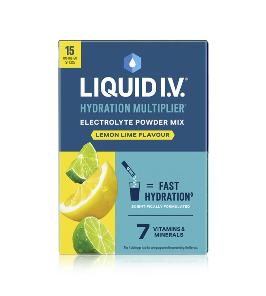 پودر الکترولیت هیدراتاسیون Liquid I.V طعم لیمو لایم