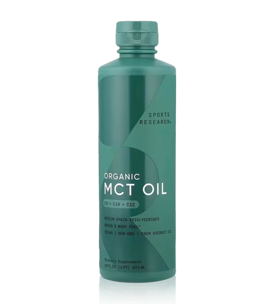روغن MCT ارگانیک (C8 + C10 + C12) اسپورت ریسرچ Sports Research