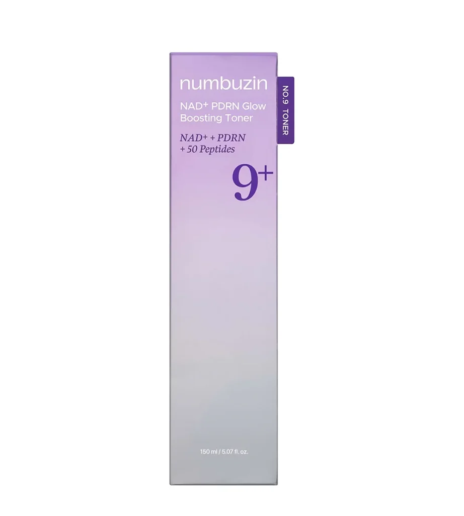 تونر آبرسان و درخشان‌کننده نامبوزین Numbuzin No.9 NAD PDRN Glow Boosting Toner