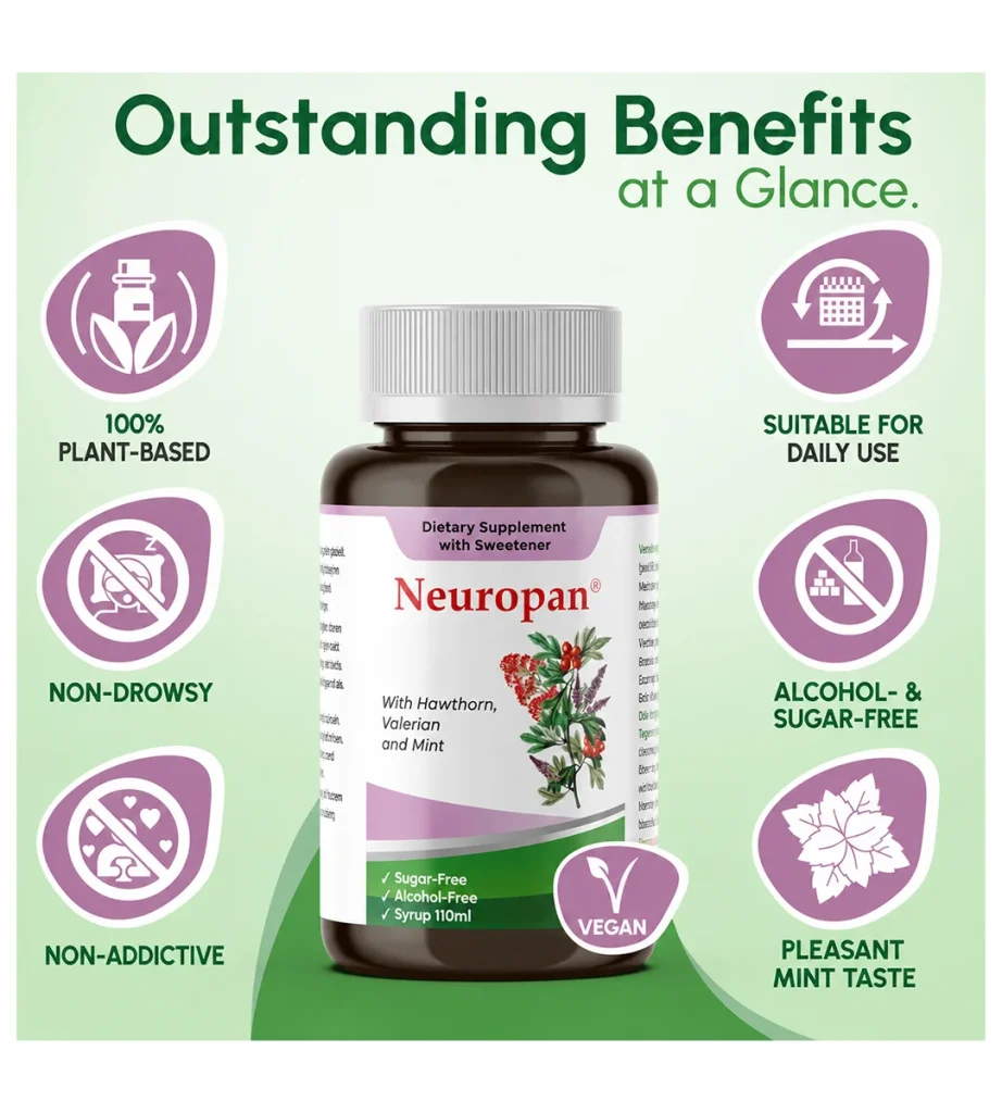 شربت گیاهی ضد استرس و آرام‌بخش Neuropan