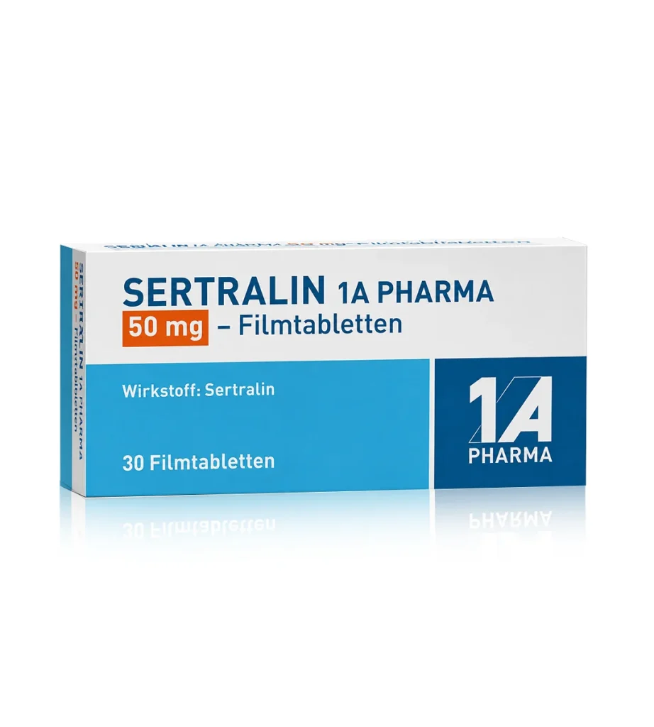 قرص ضدافسردگی سرترالین ۵۰ میلی گرم- 1A Pharma