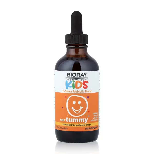 قطره پروبیوتیک کودکان BIORAY Kids NDF Tummy با طعم تمشک