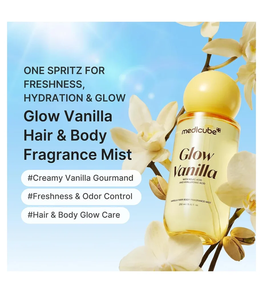 میست خوشبو کننده مو و بدن Medicube Glow Vanilla