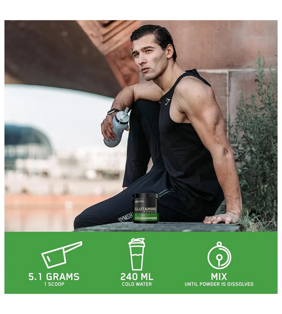 پودر گلوتامین Optimum Nutrition