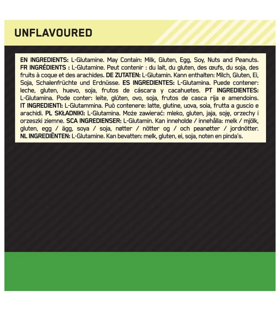 پودر گلوتامین Optimum Nutrition