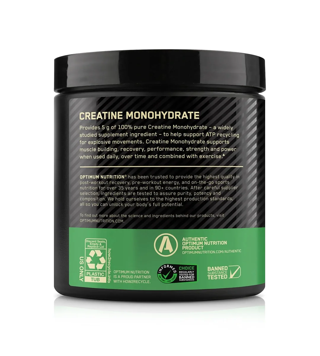 پودر کراتین مونوهیدرات Optimum Nutrition طعم بلوبری لیموناد