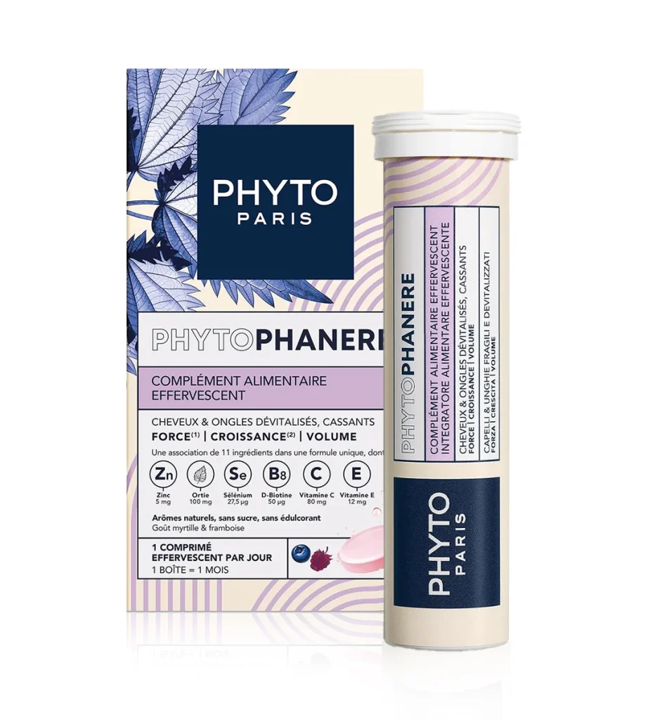 مکمل جوشان مو و ناخن فیتو Phyto Paris Phytophanere