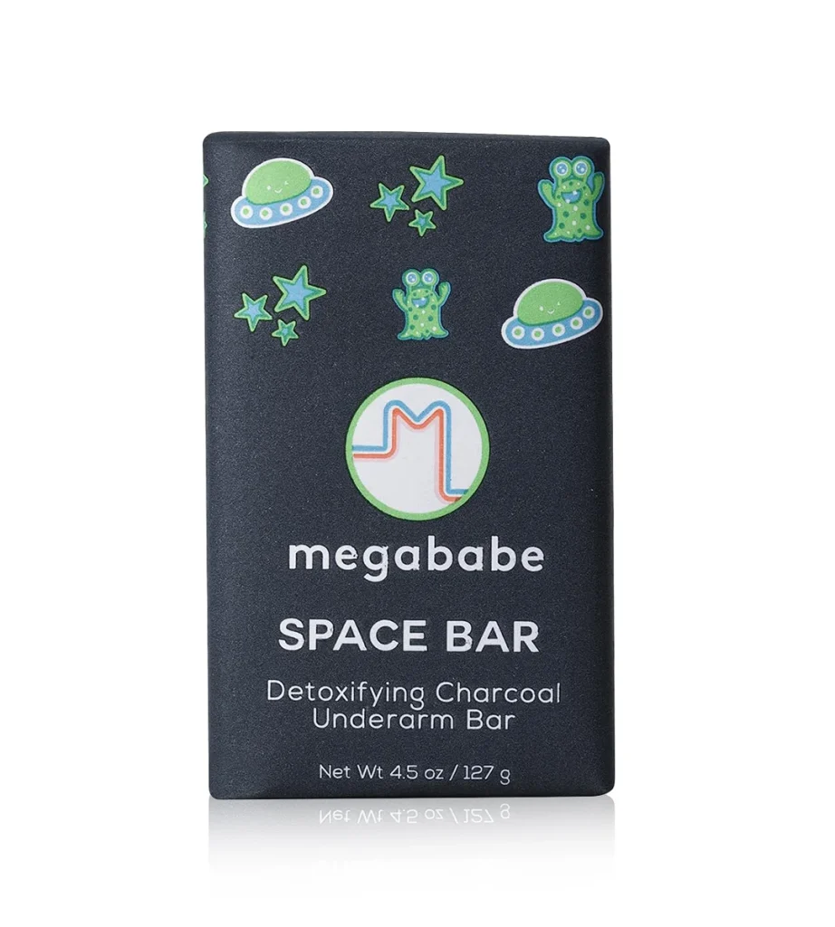 صابون زغالی ضد تیرگی بدن Megababe Space Bar