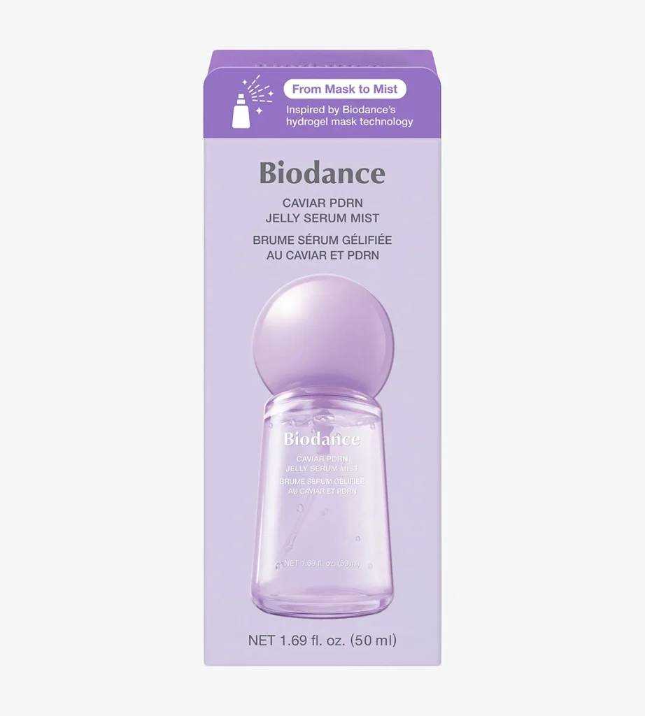 اسپری سرم ژلی خاویار و PDRN بایودنس BIODANCE Caviar PDRN Jelly Serum Mist