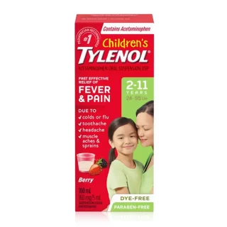 شربت تب‌ بر و مسکن کودکان تایلنول Children's TYLENOL