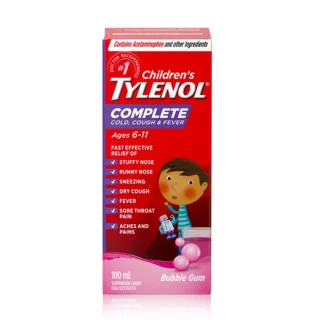 شربت کامل سرماخوردگی، سرفه و تب کودکان تایلنول Children’s TYLENOL