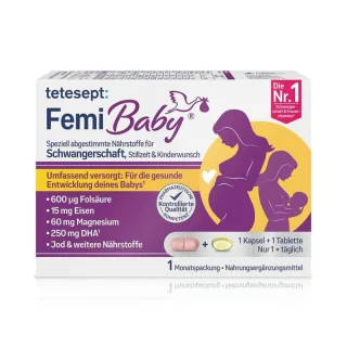 مکمل بارداری و شیردهی تتسپت فمی بیبی Tetesept Femi Baby