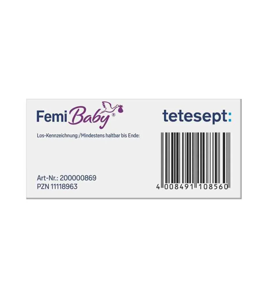 مکمل بارداری و شیردهی تتسپت فمی بیبی Tetesept Femi Baby